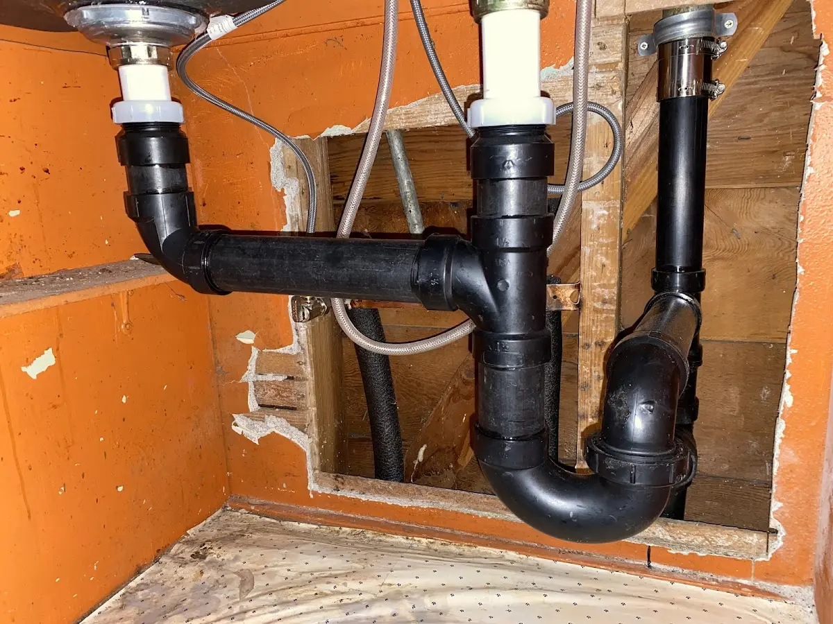 Professional Repiping Services equipment and tools on the job in Mundelein